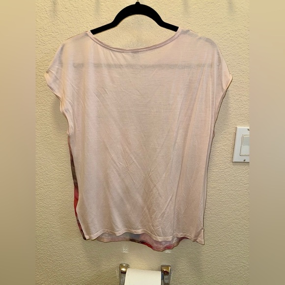 Ted Baker Pink and Green Relaxed Blouse - Picture 3 of 3